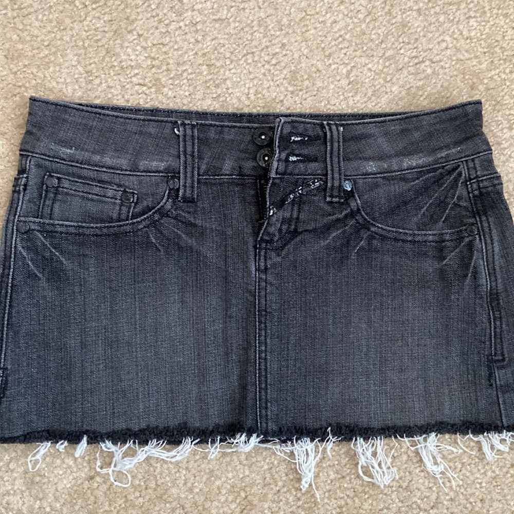 Juniors Jean Skirt